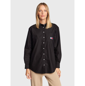 Tommy Jeans dámská černá košile - M (BDS)